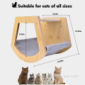 Fan Cat Bed Wall Mounted